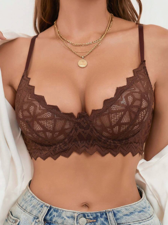 Cocoa Lace Bralette