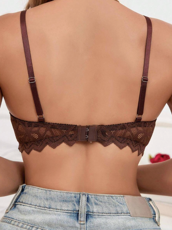 Cocoa Lace Bralette