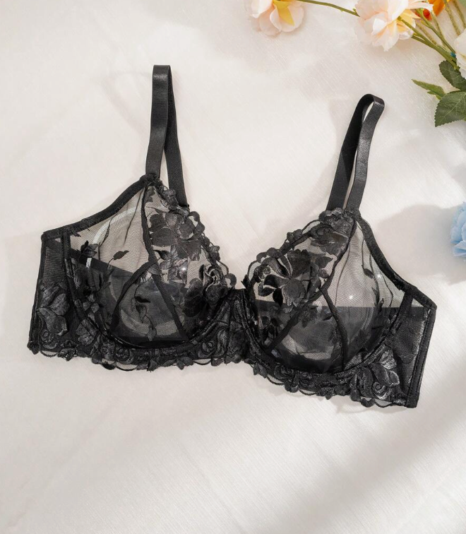 Velvet Plus Bloom Bra